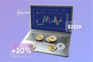 Technology behind an AI automated trading system displayed on Økning Fundex